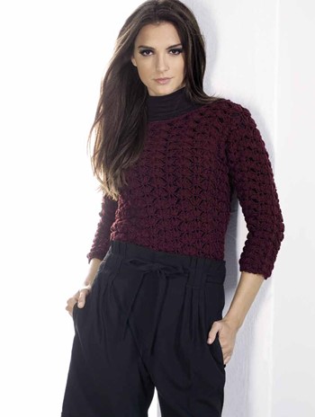 Pulli COOL WOOL melange von Lana Grossa